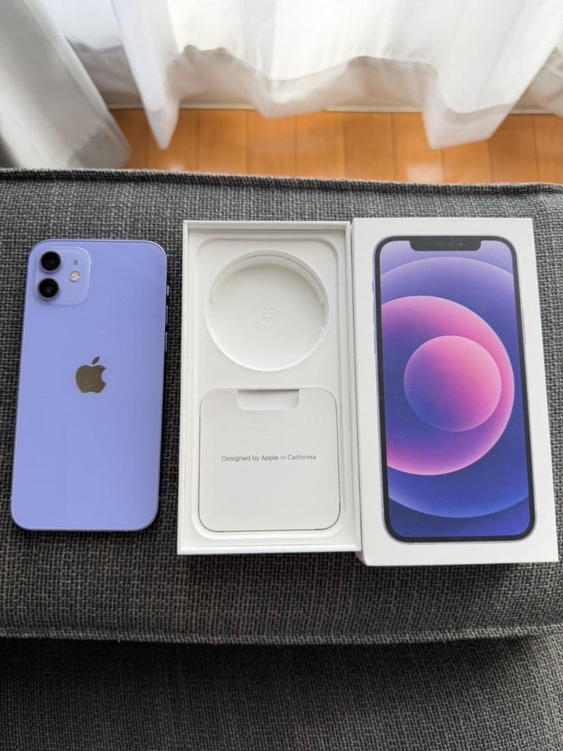 iPhone 12 128GB パープル 本体　箱付き Amazon | 【整備済み品】 Apple iPhone 12 128GB パープル SIMフリー