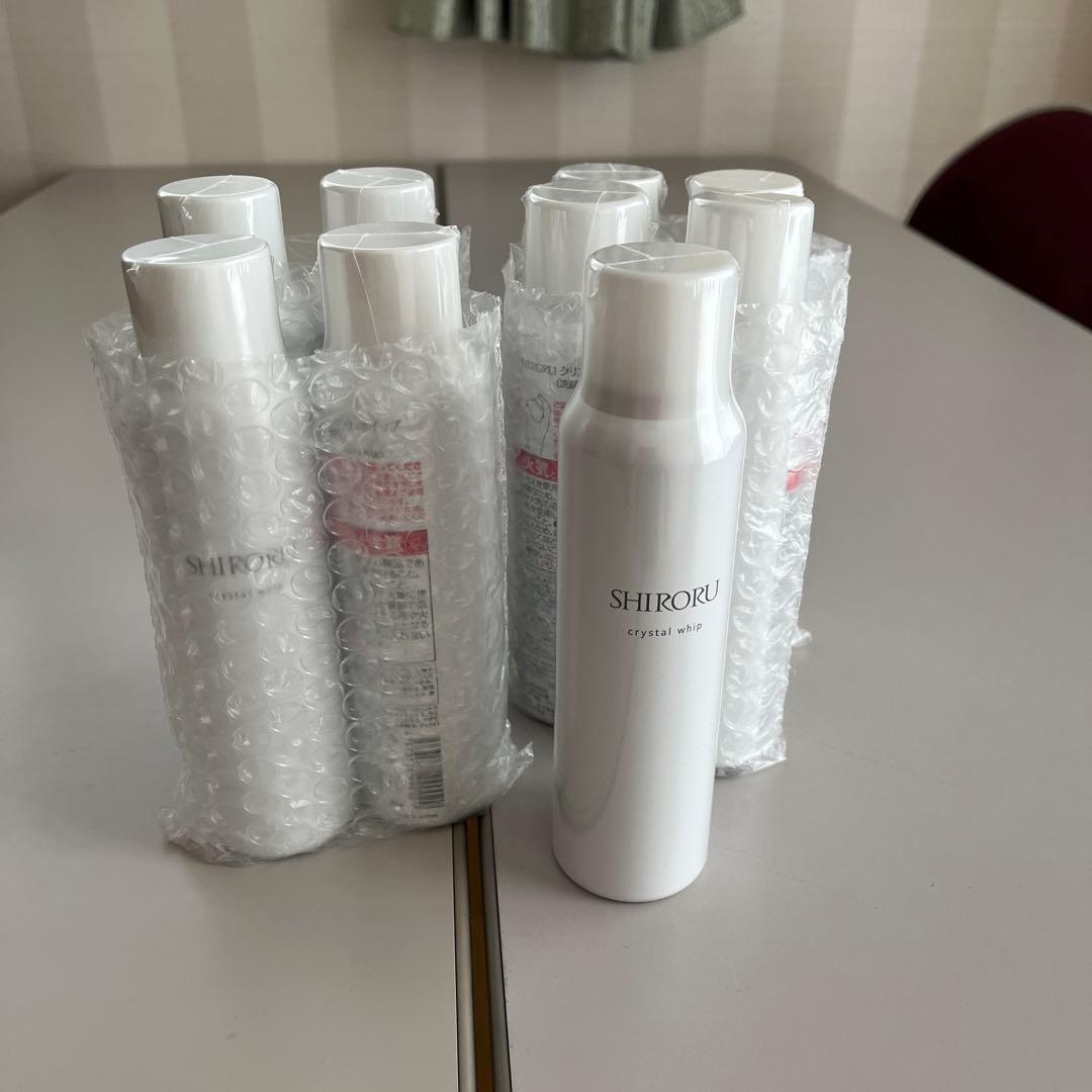 SHIRORU クリスタルホイップ 120g ９本 SHIRORU シロル クリスタルホイップ 120g クリスタルホイップブラック