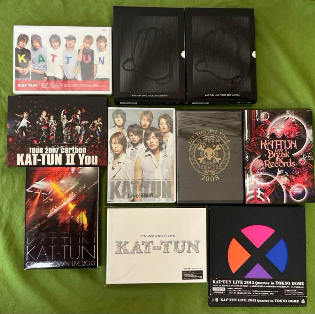 KAT-TUN ライブDVD・Blu-ray まとめ売り - メルカリ
