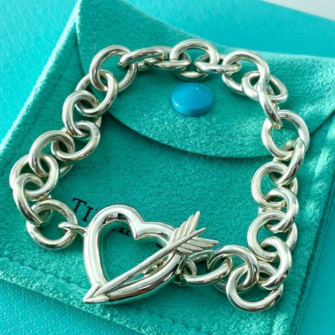 オールドティファニー ハート アロー ブレスレット シルバー 925 Q2fe 楽天市場】ティファニー TIFFANY&Co. ブレスレット ハート＆アロー
