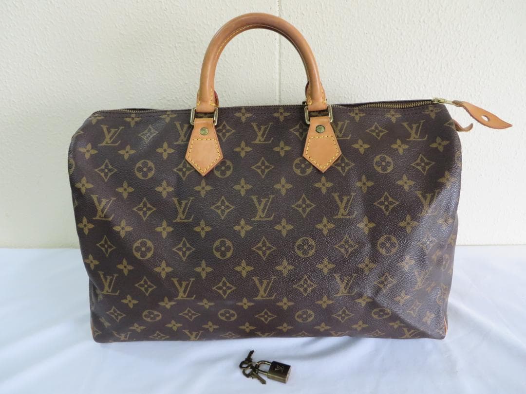 美品ルイヴィトン　モノグラム　スピーディ40 ボストンバッグ　ハンドバッグ LOUIS VUITTON（ルイ・ヴィトン） スピーディ40 モノグラム ボストン