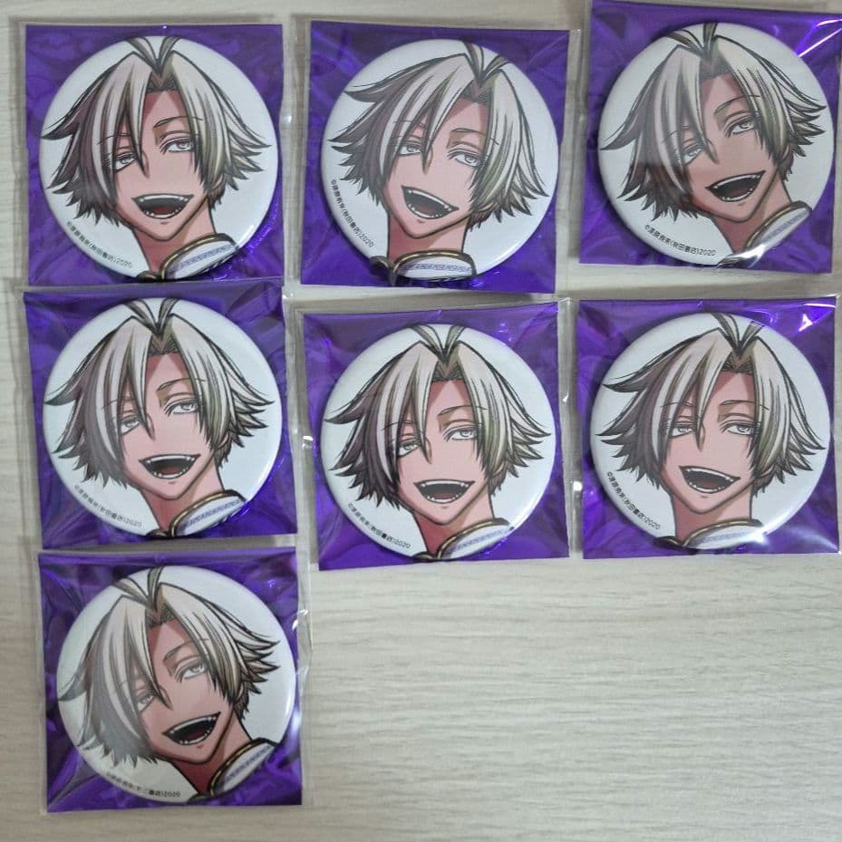 桃源暗鬼 コミケ c107 缶バッジ 桃宮唾切 7点 - メルカリ