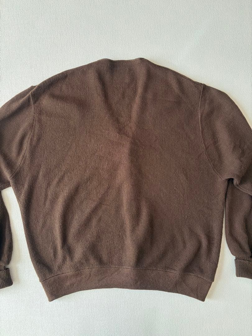 70s J.C.PENNEY ヴィンテージ カーディガン ブラウン XL