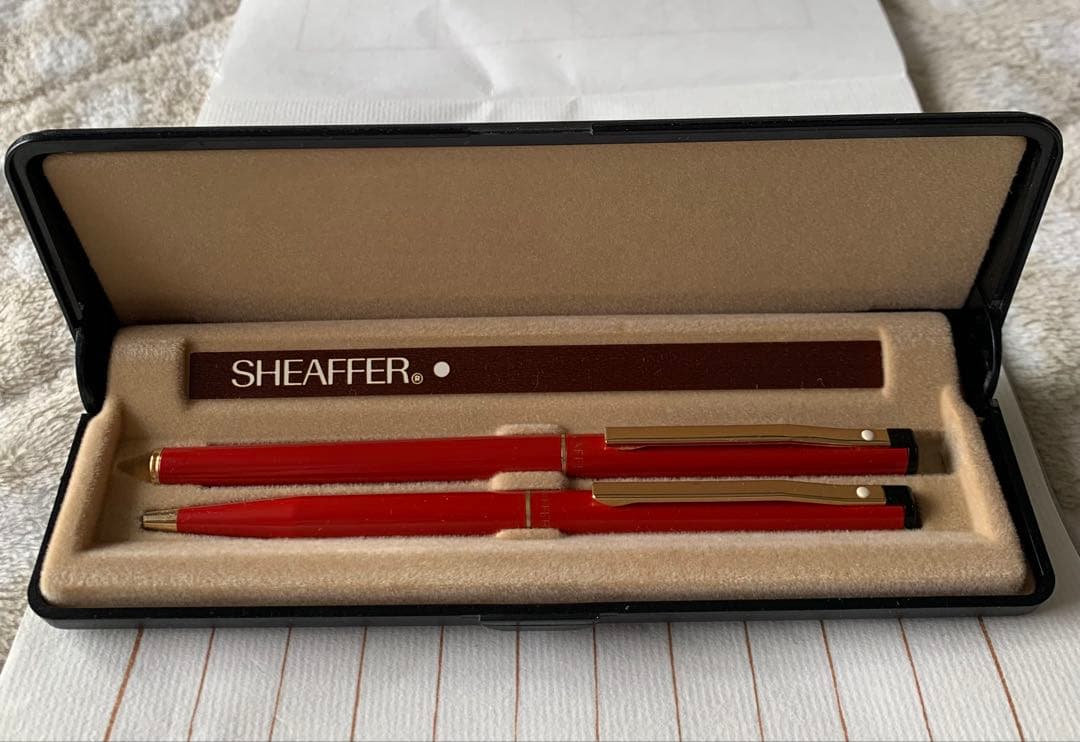 希少 Sheaffer（シェーファー） Medium 万年筆・ボールペン セット 希少 Sheaffer（シェーファー） Medium 万年筆・ボールペン セット