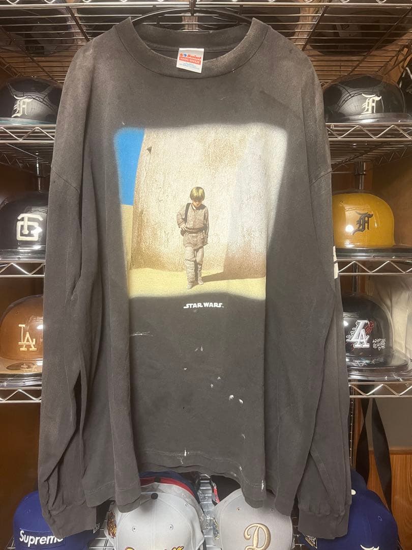 トップス SAINT Mxxxxxx SATR WARS LS T Darthvader SAINT Mxxxxxx STAR WARS LS TEE / DARTHVADER (BLACK) – ETERNAL