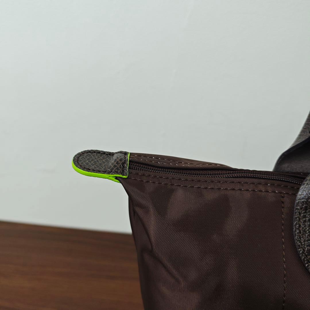 新品】ロンシャン ル プリアージュ グリーンライン肩掛けL 最新色ラテ