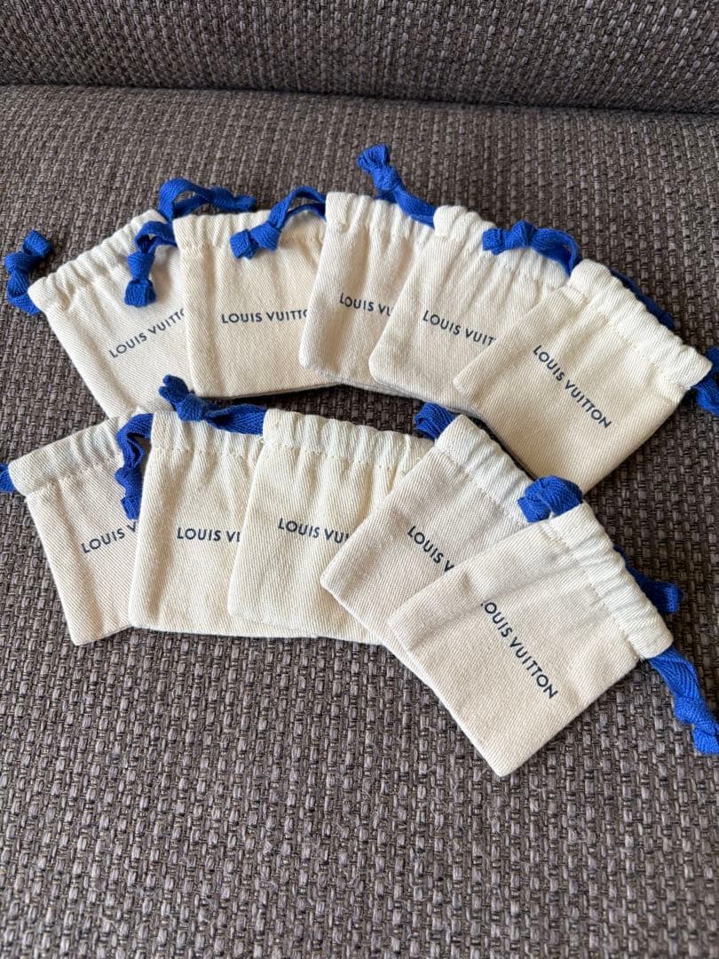 専用 正規品　美品ルイヴィトン巾着袋10枚セット 楽天市場】巾着 ポーチ（ブランドルイ・ヴィトン）（レディースバッグ