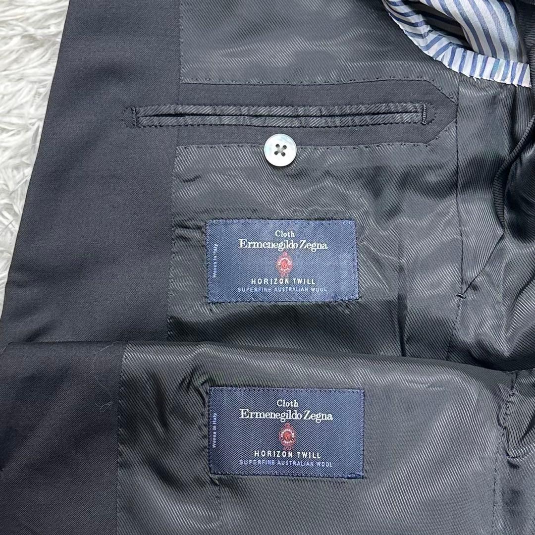 別注 未使用級 トゥモローランド ピルグリム×ゼニア 3ピース 光沢 黒