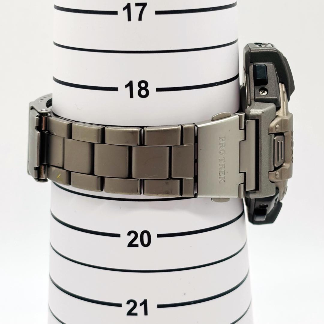 入手困難】美品 プロトレック PRT-610 チタニウム 腕時計【1-B-⑤