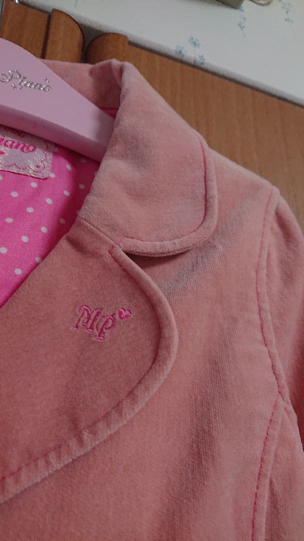 ☆ mezzo piano ☆ コーデュロイ ダブルブレストジャケット 120 - メルカリ