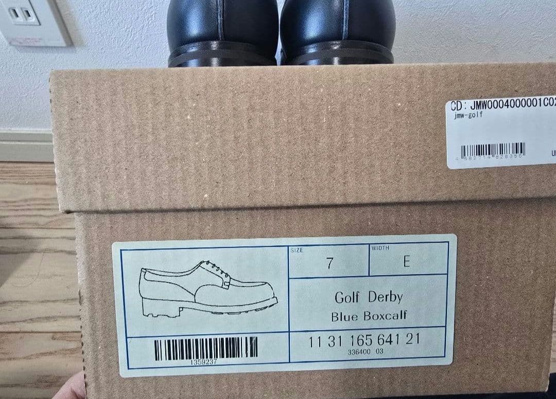 【専用品】※未使用品　J.M.WESTON　ゴルフ7E　ネイビー