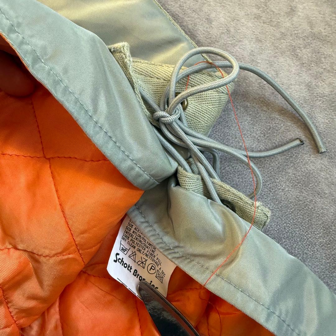 Schoot ライナーベスト 86 19-M5 グレー フライトジャケット - メルカリ
