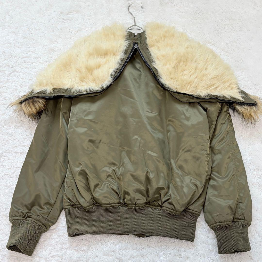 ディーゼル N-2B y2k 00' archive フライトジャケット カーキ - メルカリ