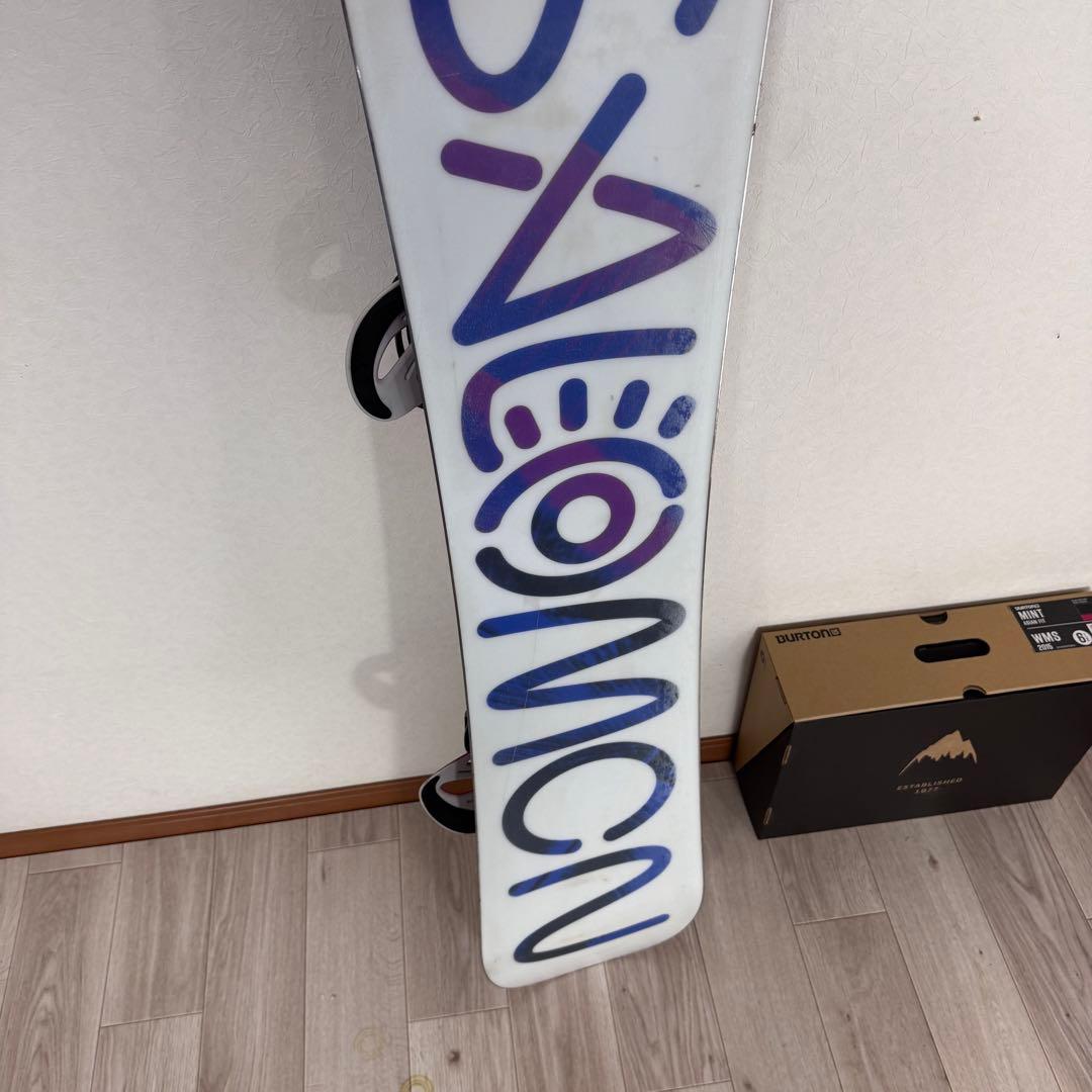 SALOMON スノーボードセット 138cm 23.5cm