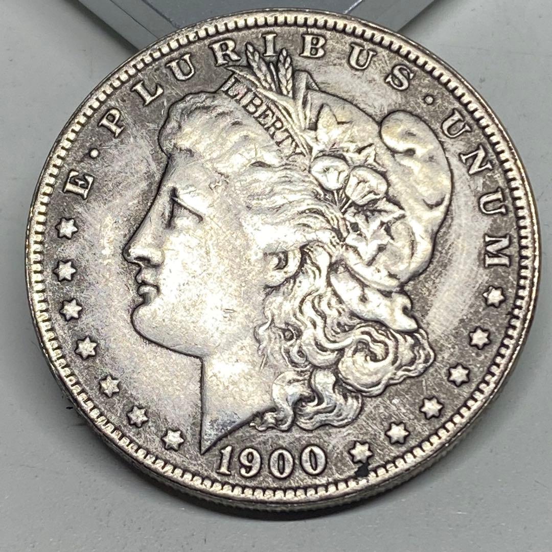 古銭 1900年 モルガンダラー 1ドル アメリカ文化コイン レア - メルカリ