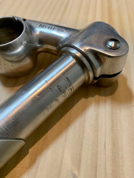 NITTO 日東 天返しステム 55mm ビンテージ BIA NJS ピスト - メルカリ