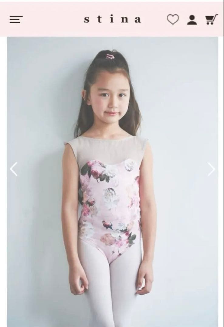 stina・スティナ レオタード ・Jr130〜140 - メルカリ