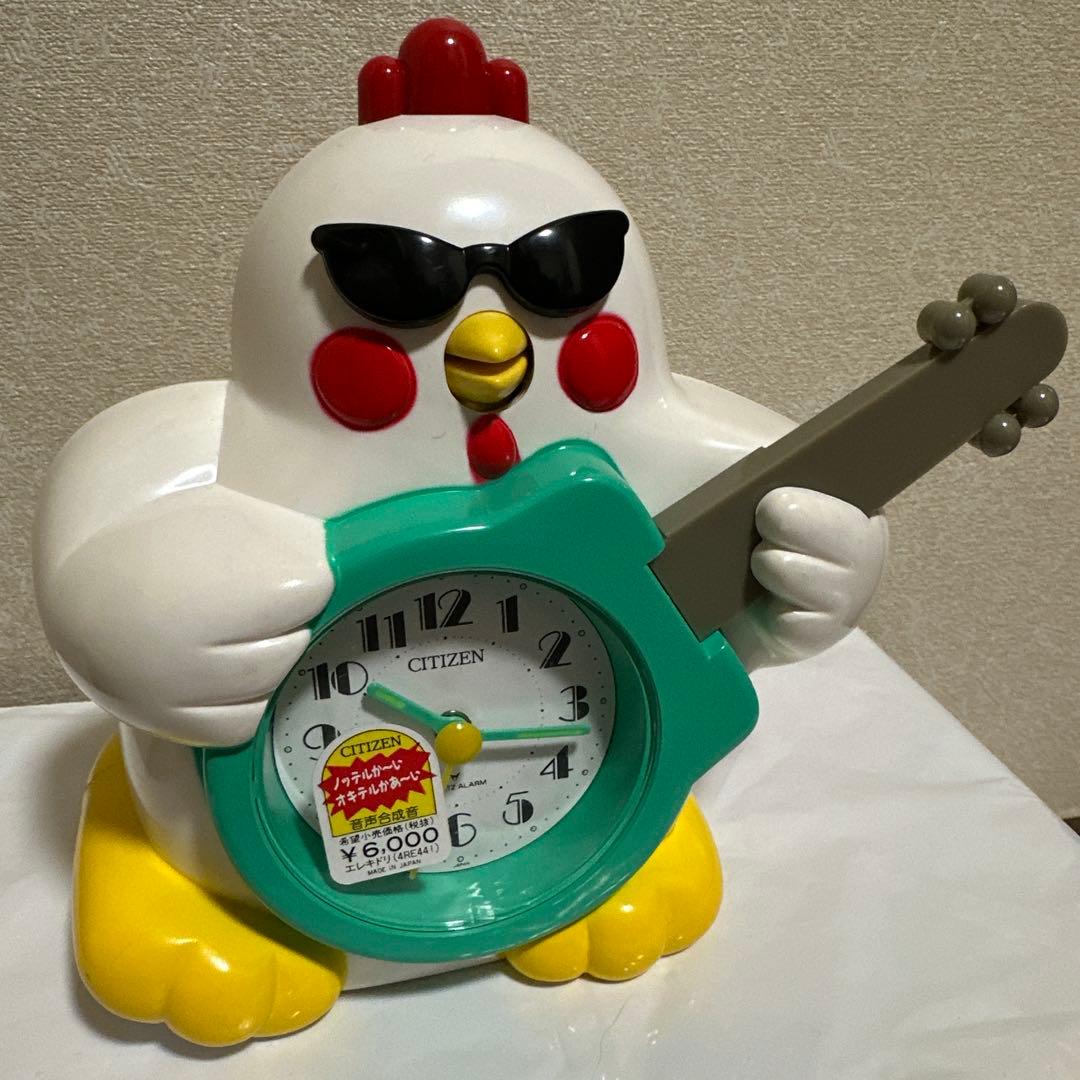 ぴ*ろ様 THE昭和の目覚まし時計！エレキドリがギターとお喋りであなたを起こして 2026年最新】エレキドリ 時計の人気アイテム - メルカリ