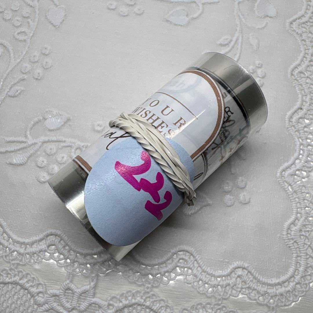 在庫数3点【222】 海外 マステ 芯無し PET マスキング テープ