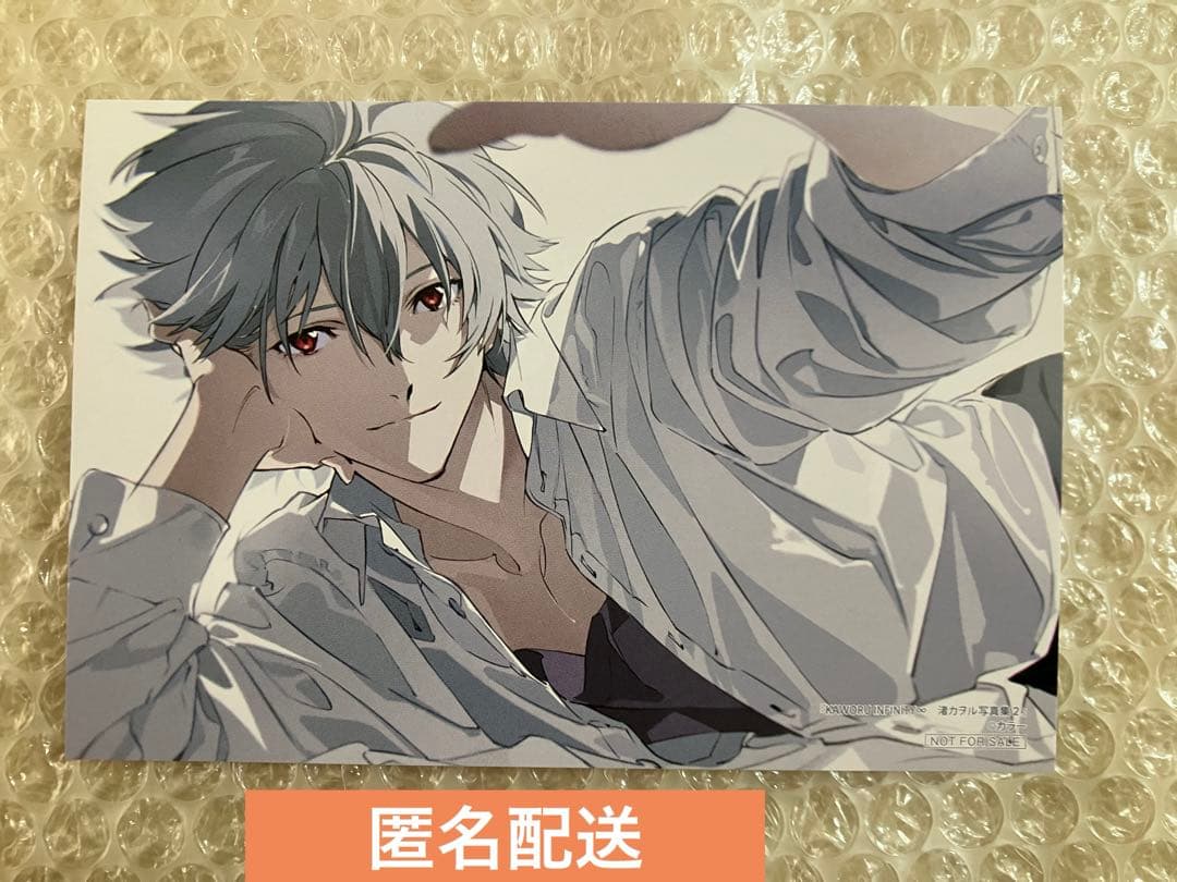 渚カヲル写真集2 とらのあな 特典 イラストカード - メルカリ