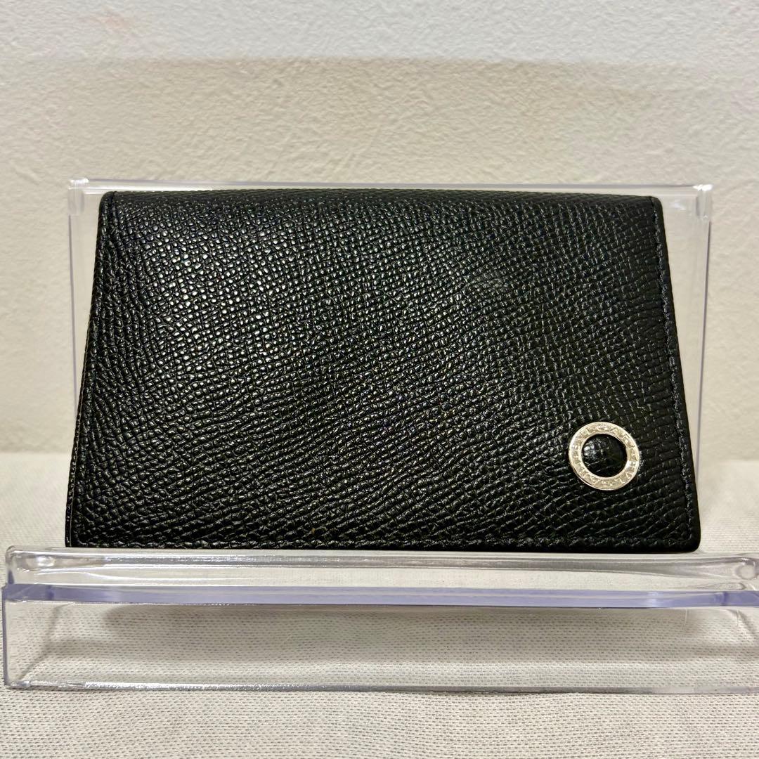 BVLGARI ブルガリ 名刺入れ カードケース ブラック BVLGARI（ブルガリ） 名刺入れ メンズ レディース ブルガリ・ブルガリ
