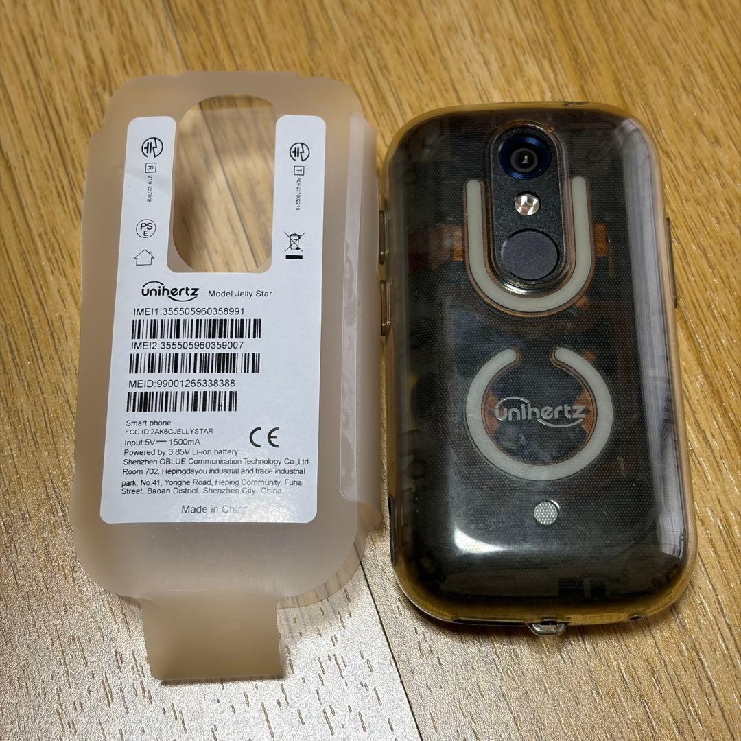 Jelly Star Unihertz ユニハーツ 黒 日曜日で出品終了します。 - メルカリ