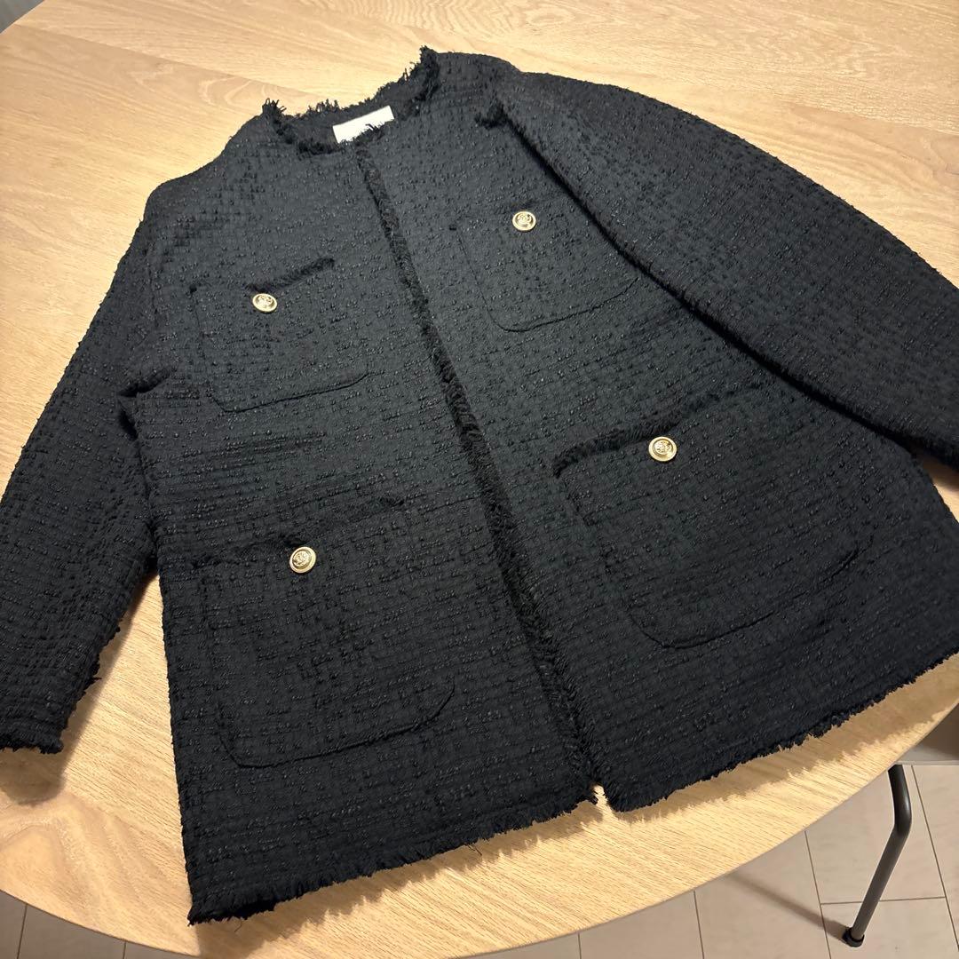 ガリャルダガランテ ツイードクルーネックジャケット - メルカリ