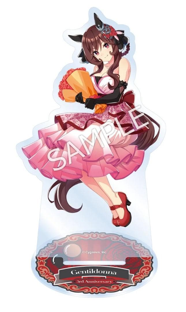 ウマ娘 アクリルスタンド 缶バッジ ジェンティルドンナ - メルカリ