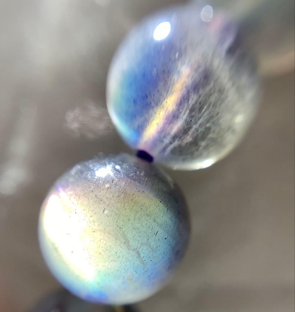 ★かな様★ 《レア色》レインボーシラー　ラブラドライト　ブレスレット