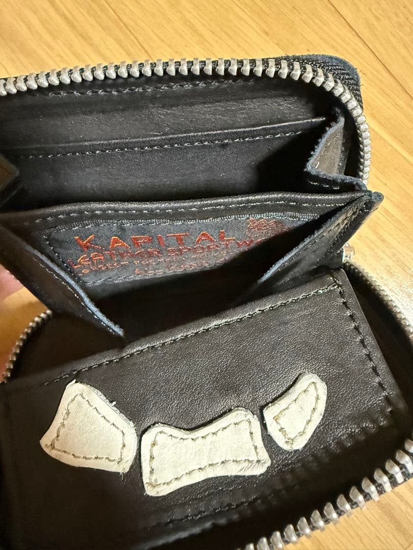 キャピタル Kapital Bone ボーンレザー ウォレット 財布 骨 - メルカリ