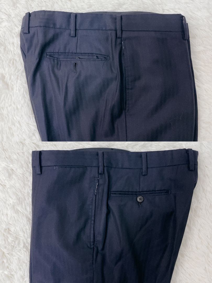 ✨美品✨ バーニーズNY カノニコ生地 スーツ 50 XL ストライプ - メルカリ