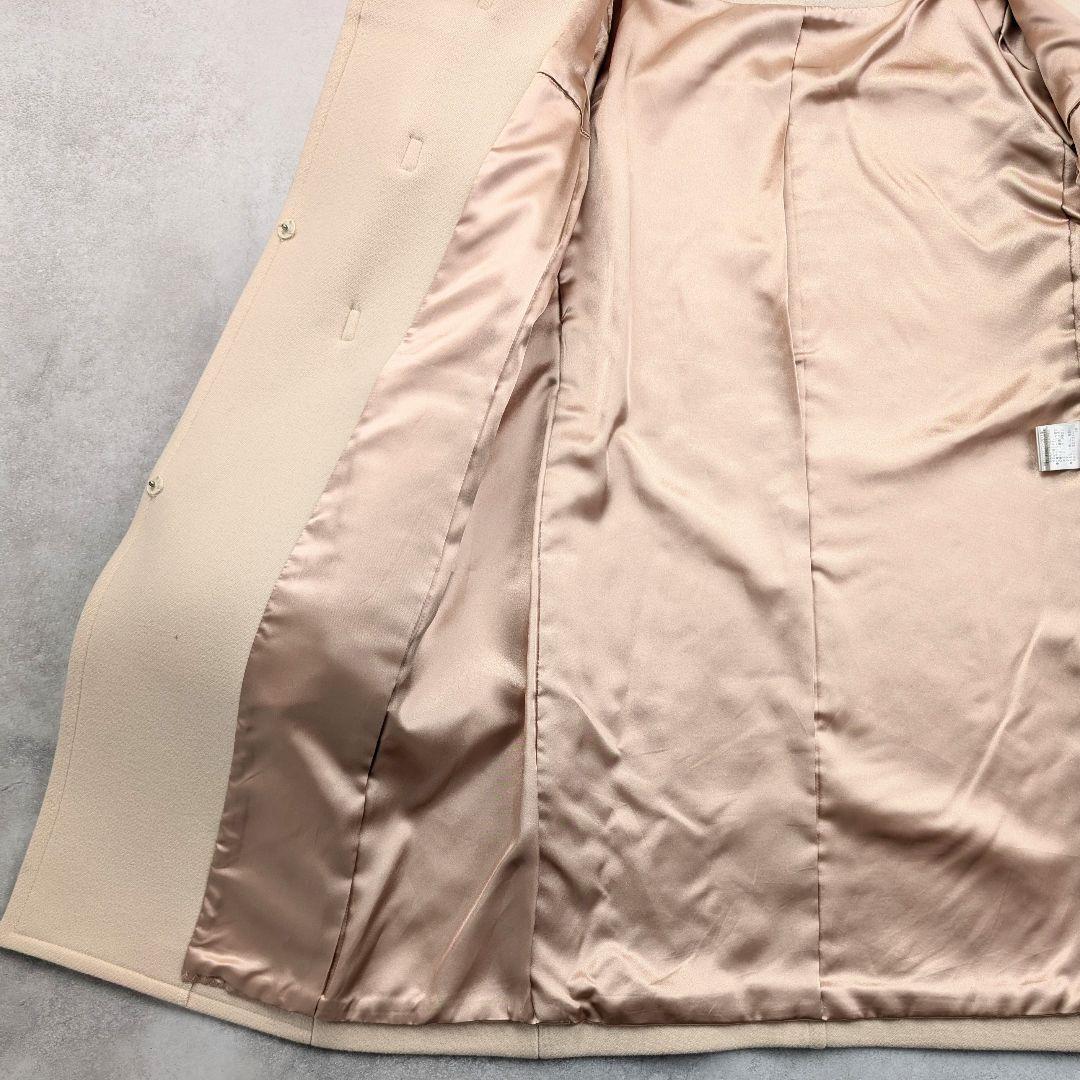 JUSGLITTY カシミヤ混 フォックスファー付きコート ダッフル風 - メルカリ