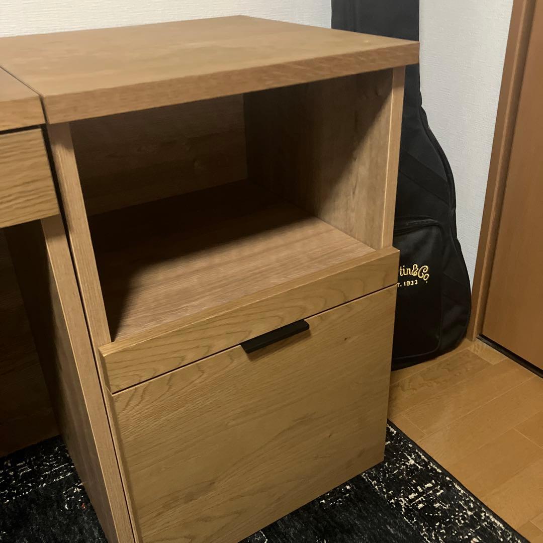 unico ADDAY デスクチェスト オープン - メルカリ