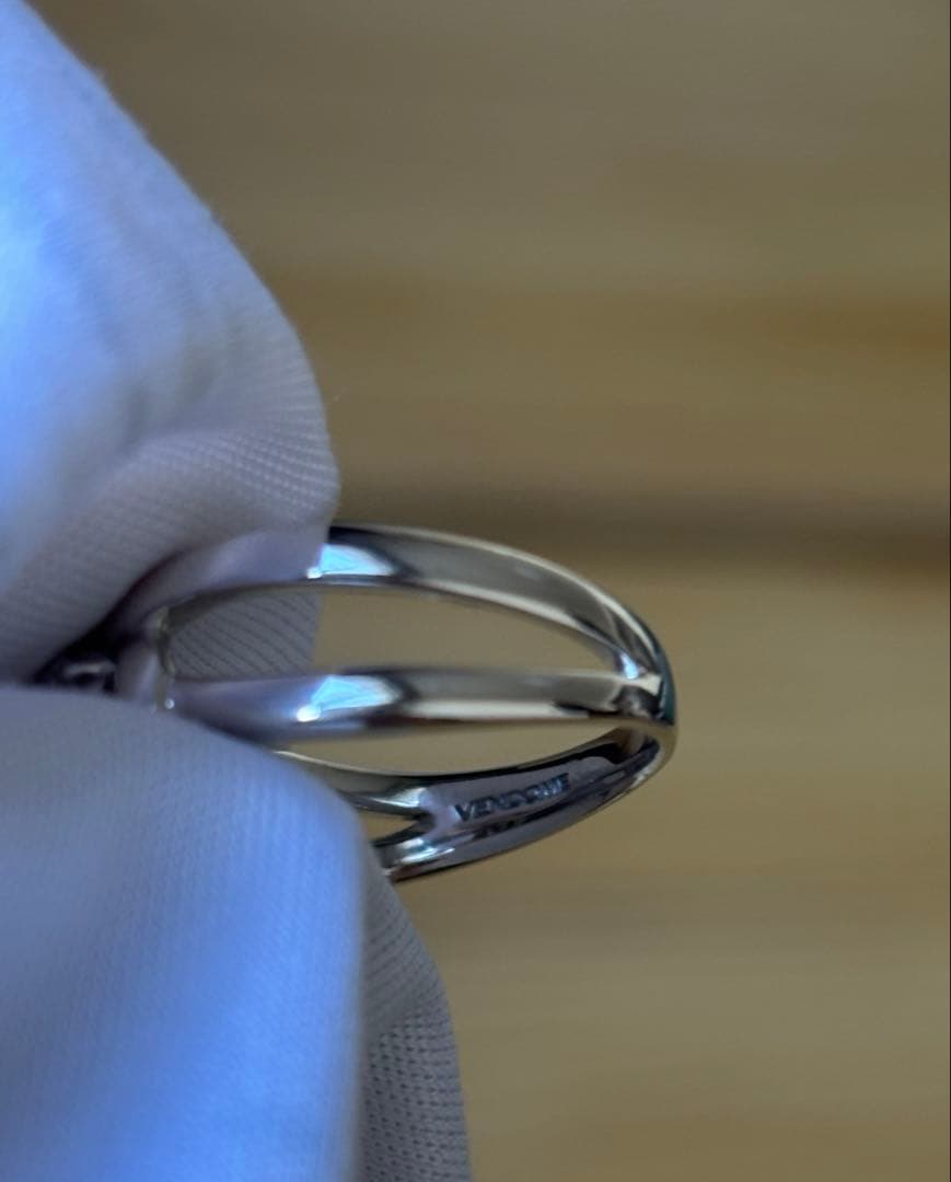 ヴァンドーム青山　K18WG リング　4.3g