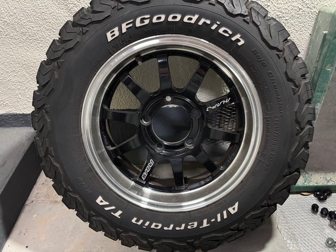 RAYS A・LAP-J BFGoodrich ジムニー シエラ RAYS レイズ A LAP-J DESERT EDITION ジムニーシエラ ジムニー O/F付