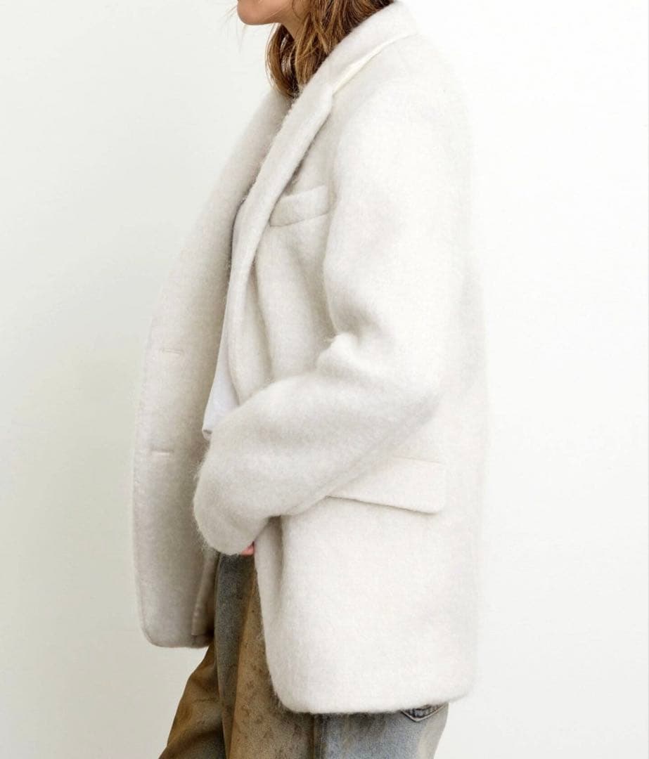 tomona43様専用☆アパルトモンLOOP CUT シャギージャケット - メルカリ