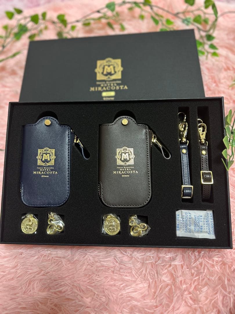 東京ディズニーシーミラコスタ レザーキーケースセット 中古・古着通販】MIRACOSTA (ミラコスタ) 東京ディズニーシーホテル