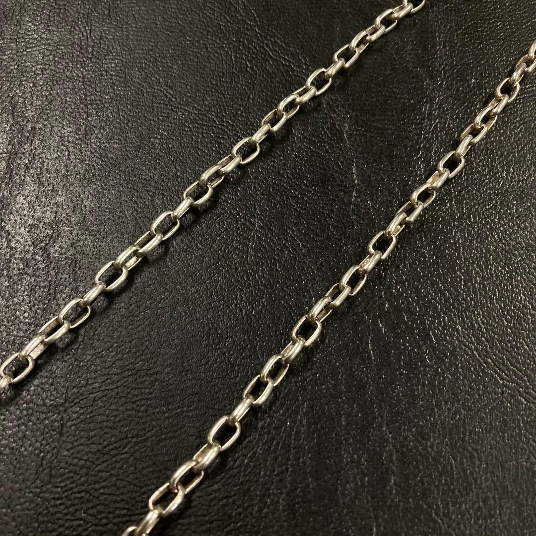 SAAD サード 楕円 チェーン シルバー 925 50㎝4.5mm