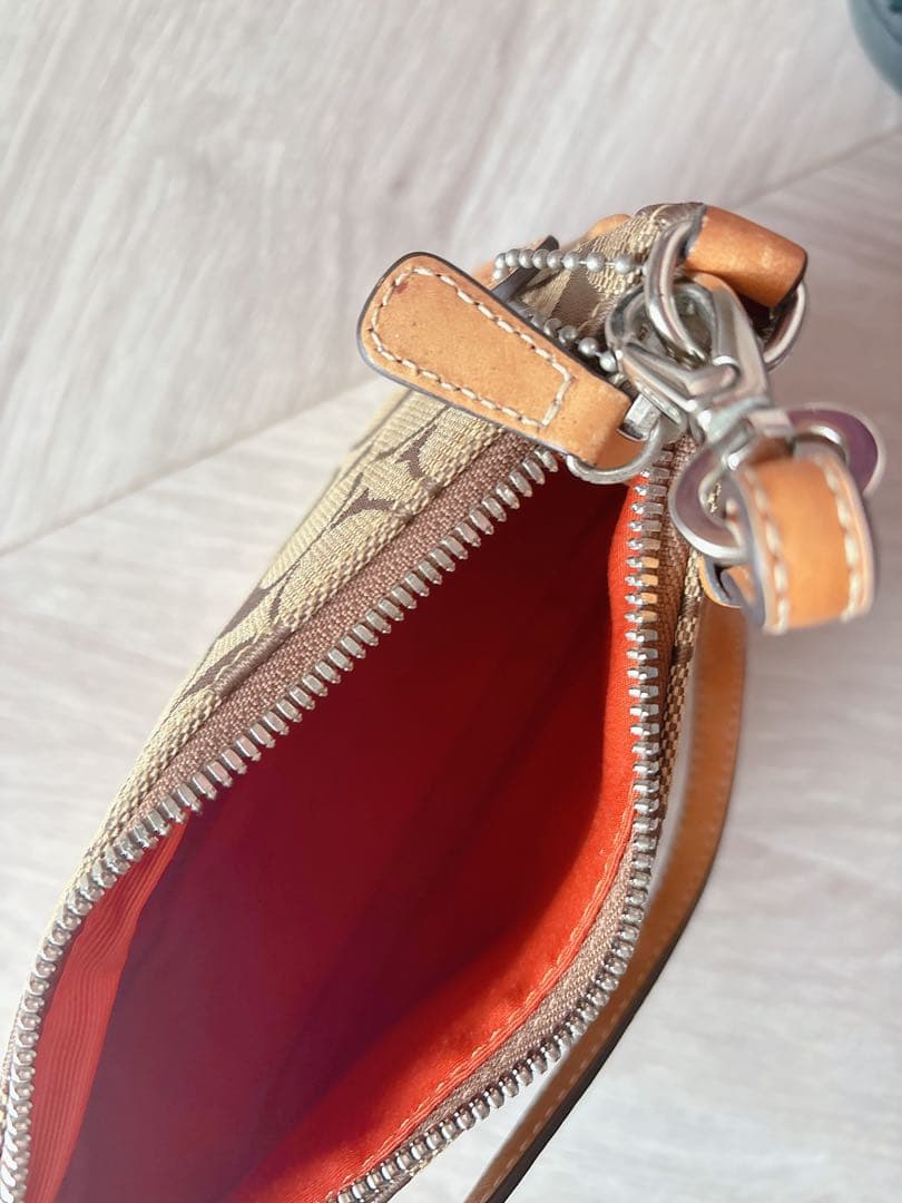 コーチ シグネチャー アクセサリーポーチ ショルダーバッグ COACH y2k