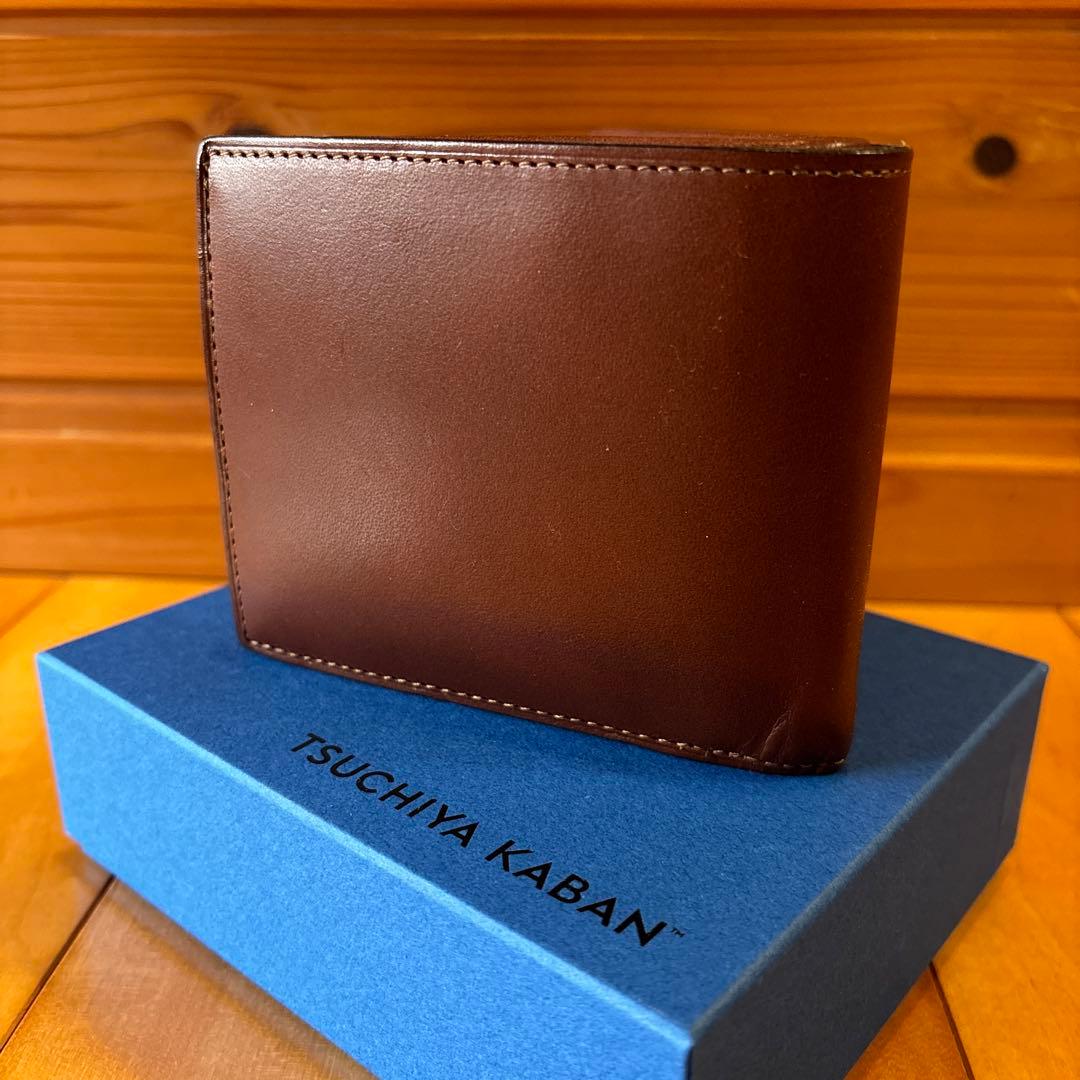 土屋鞄 ヌメ 二つ折り財布 - メルカリ