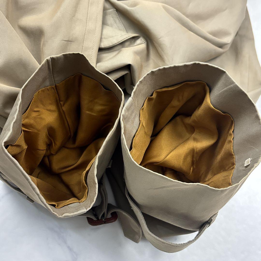 逸品】バーバリーズ ロングダブルトレンチコート XL相当