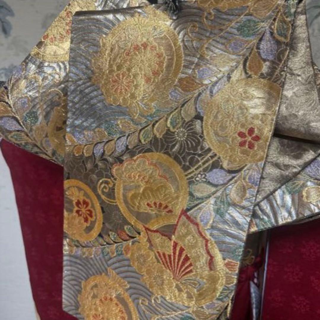 人気の赤古典♡可愛らしい鞠模様♡振袖フルセット 成人式前撮り謝恩会