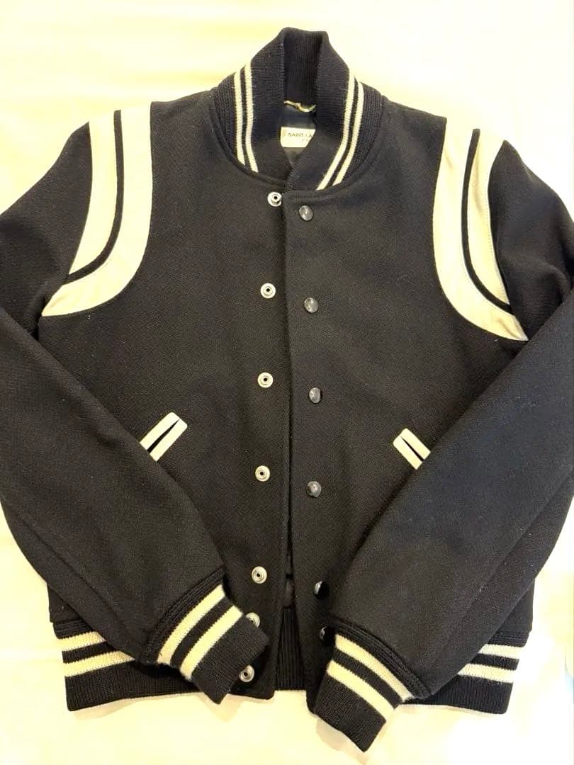 美品！サンローラン テディジャケットレディースサイズ36ブラック SAINT LAURENT - サンローラン テディ ジャケットの通販 by ※自己紹介