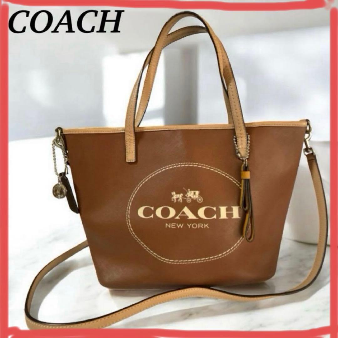 ☆★ブルーノコーチ トートバッグ ショルダーバッグ 2way レザー COACH（コーチ） ショルダーバッグ メンズ レディース 2way レザー