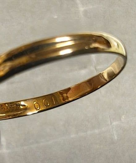 K18 アメシスト リング 約9号 1.03g