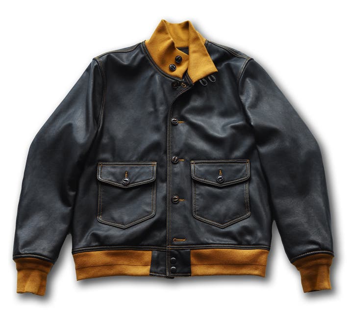 本格的なディテールで再現 山羊革 A-1レザーフライトジャケットを1万円