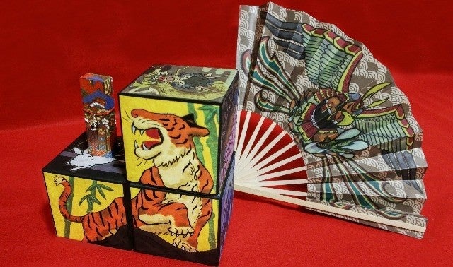 日本古来の遊び投扇興を今風に。扇で獲物を狙い8つのステージに挑戦