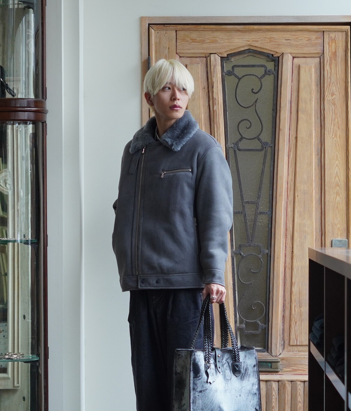 Graphpaper(グラフペーパー)】上質なシープムートンジャケットのご紹介