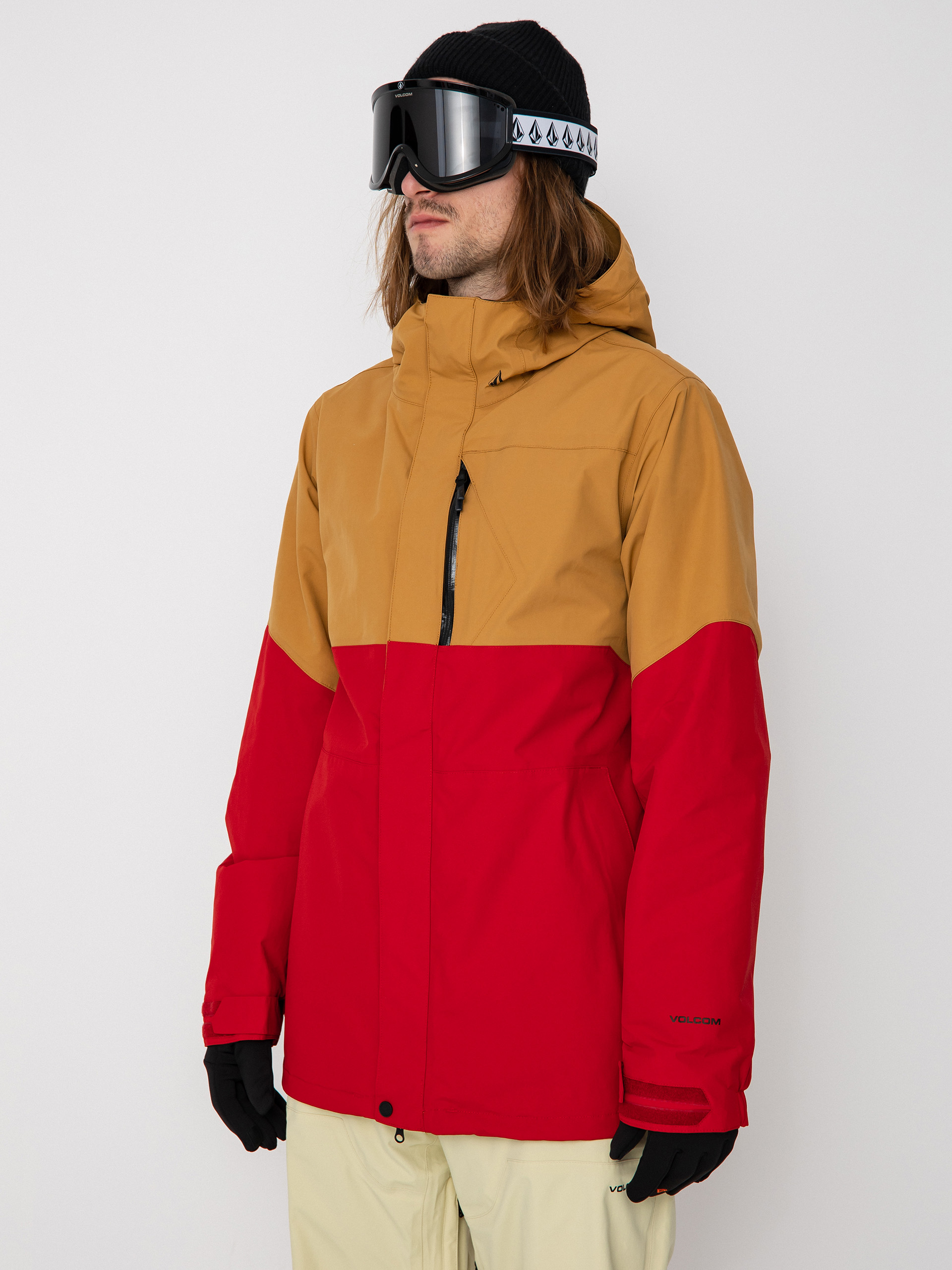 Volcom L Gore Tex Snowboard jacket - red (caramel)