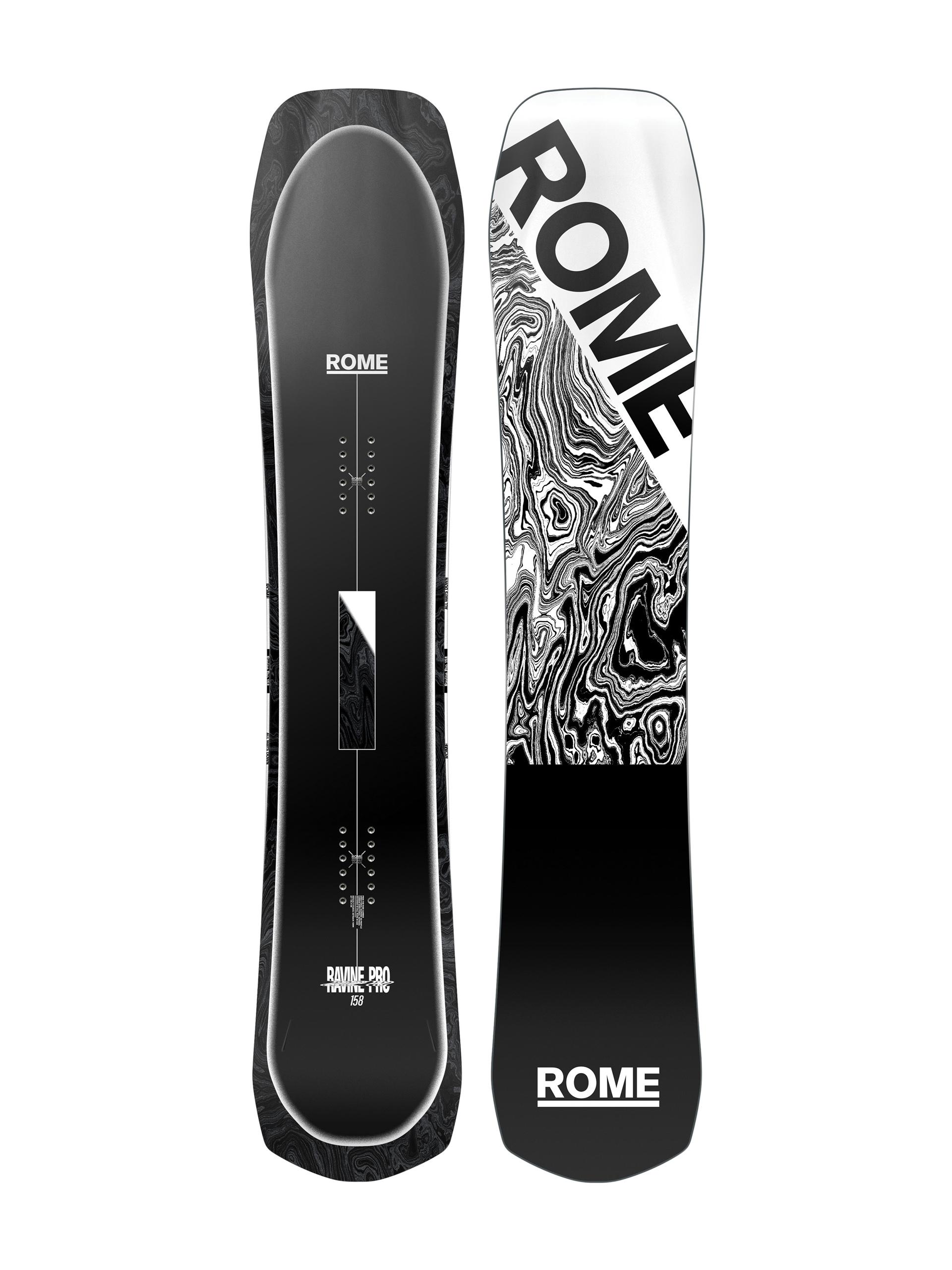 Rome Snowboard Ravine Pro - black